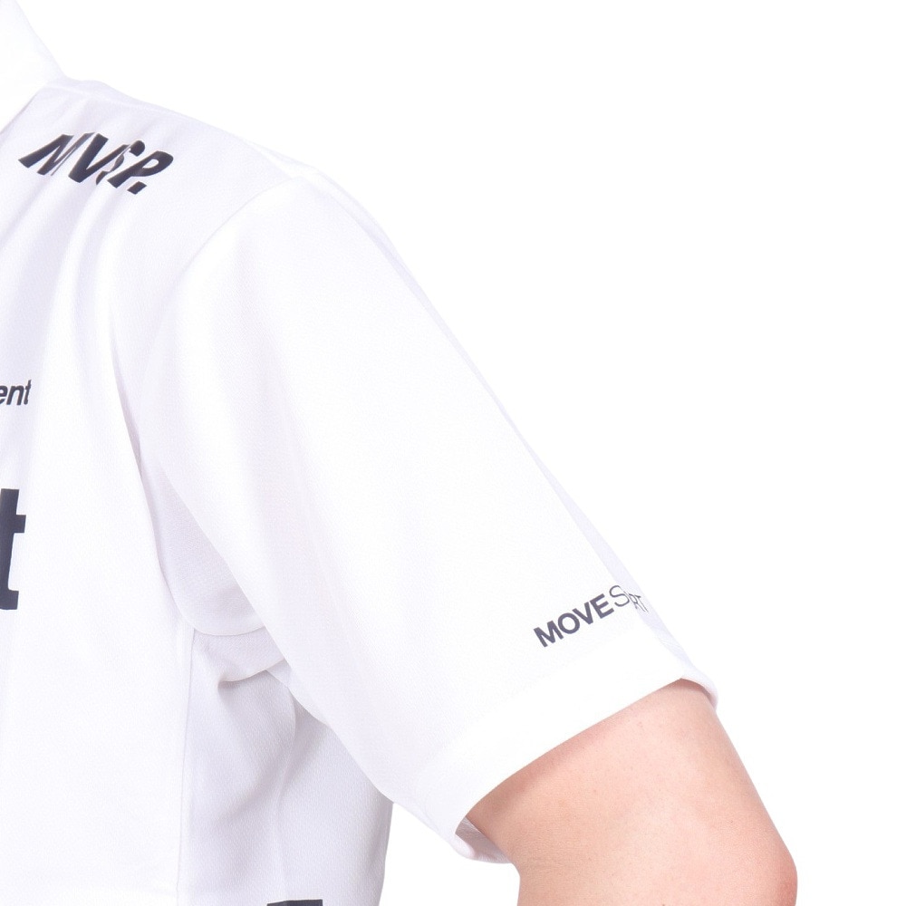 デサント（DESCENTE）（メンズ、レディース）オーセンティックロゴ ポロシャツ ST4FHSZ2XB WH00
