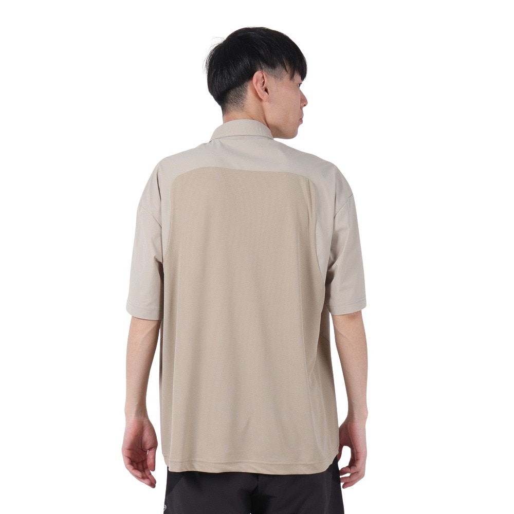 デュアリグ（DUARIG）（メンズ）ドライプラス 15RIP KNIT ポロシャツ 5S0007-TRCT-863HD BEG