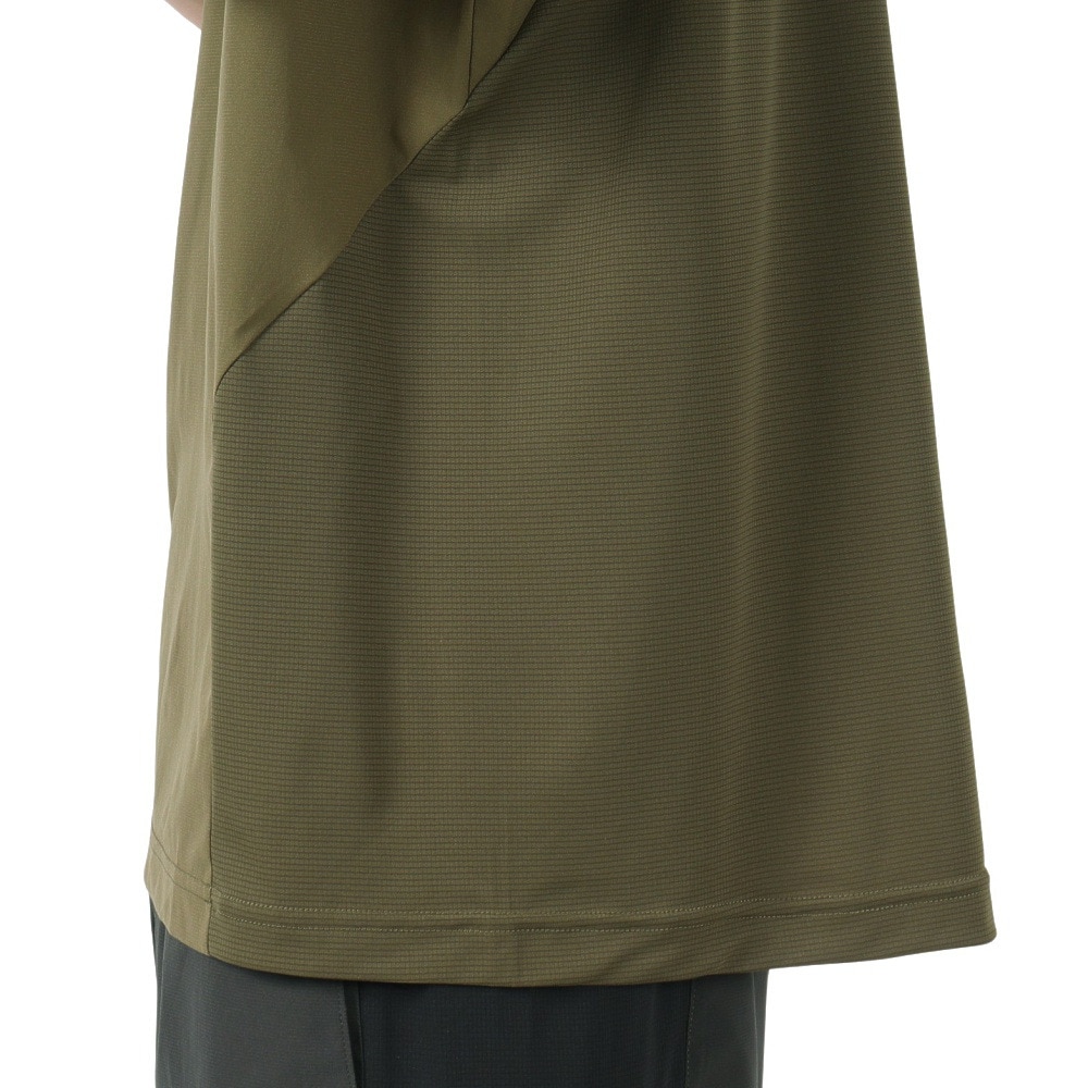 デュアリグ（DUARIG）（メンズ）ドライプラス 15RIP KNIT ポロシャツ 5S0007-TRCT-863HD KHK