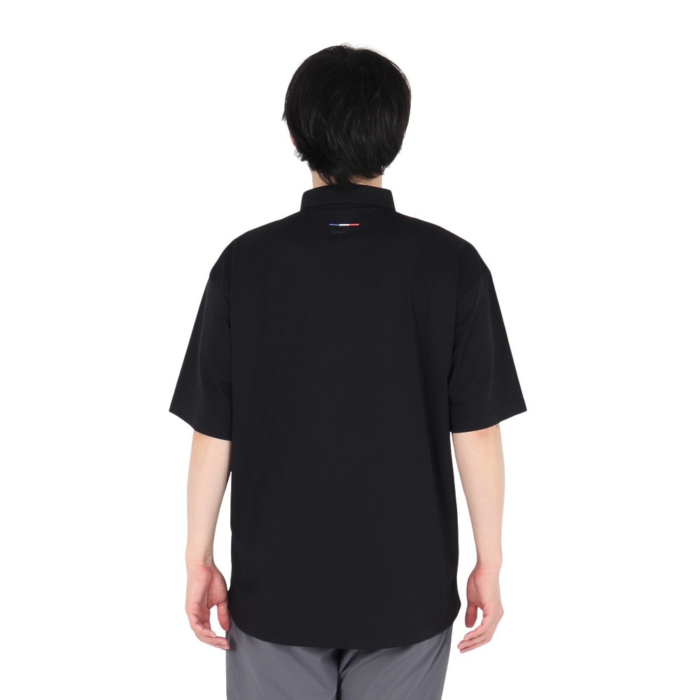 デュアリグ（DUARIG）（メンズ）ドライプラス PBT POLO Tシャツ 5S0009-TRCT-863HD BLK