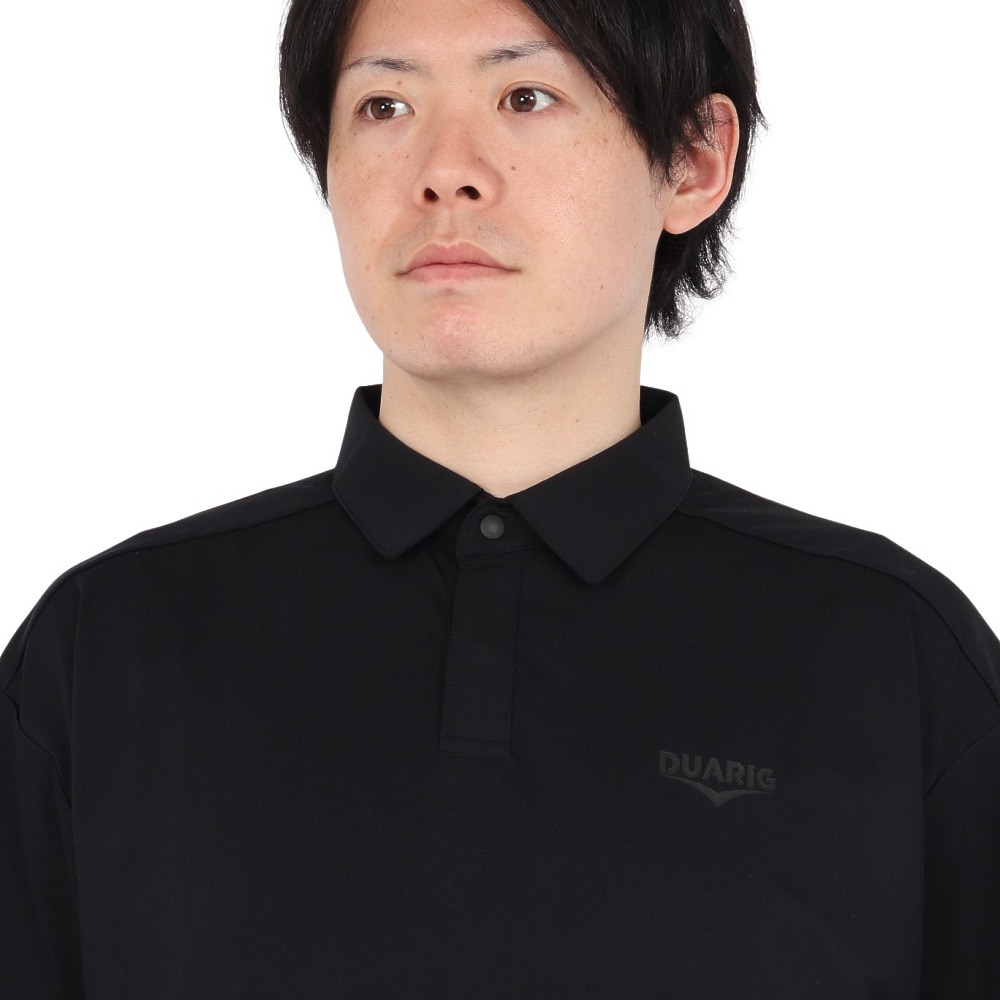 デュアリグ（DUARIG）（メンズ）ドライプラス PBT POLO Tシャツ 5S0009-TRCT-863HD BLK