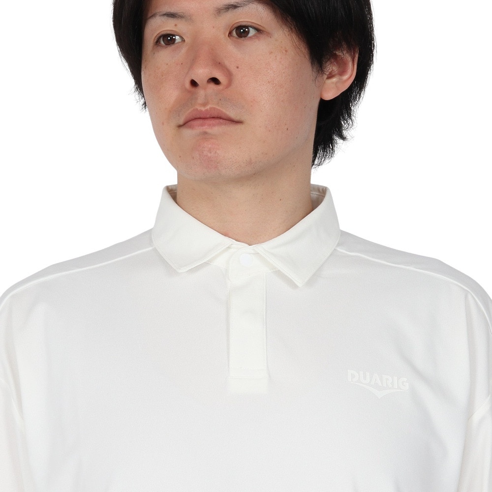 デュアリグ（DUARIG）（メンズ）ドライプラス PBT POLO Tシャツ 5S0009-TRCT-863HD WHT