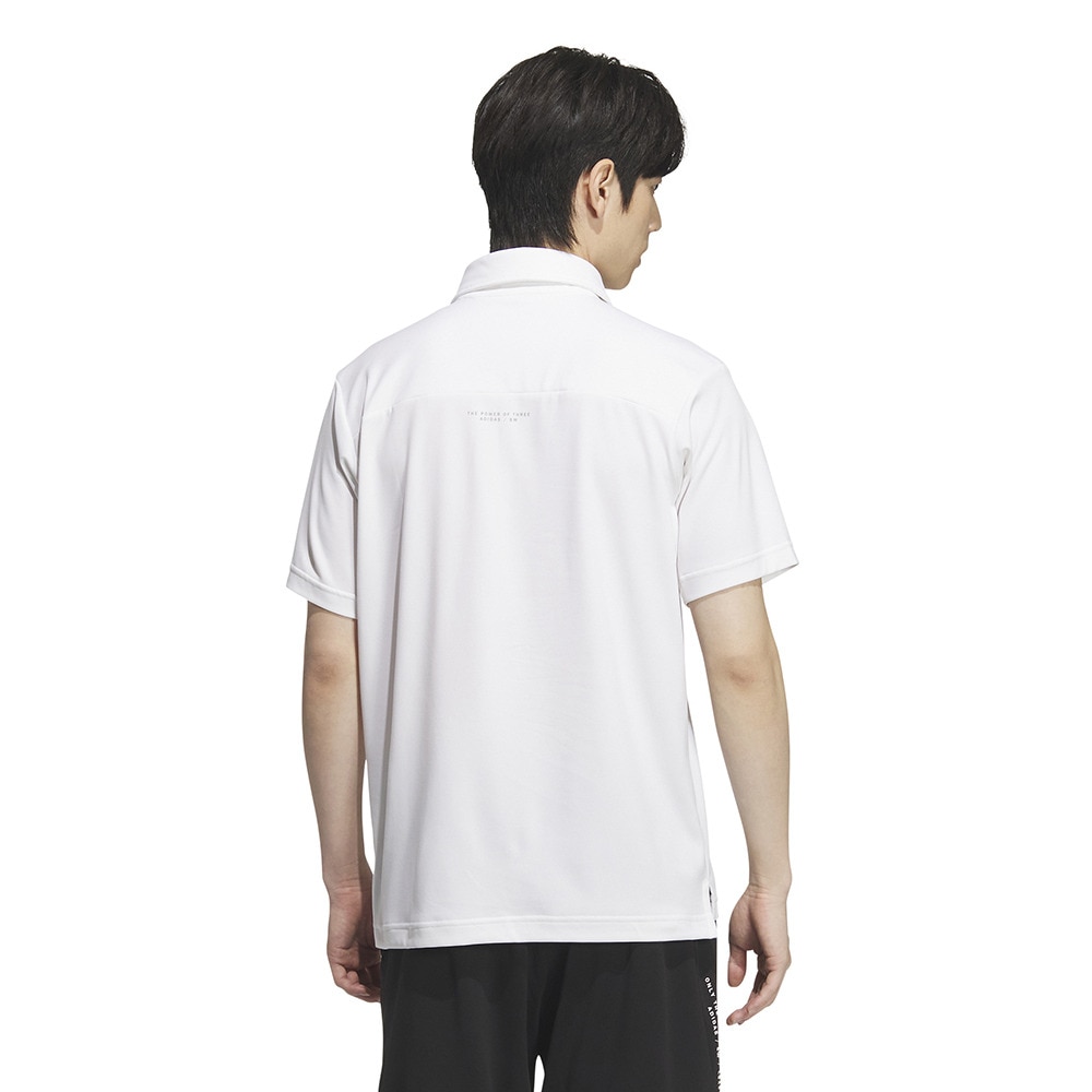 アディダス（adidas）（メンズ）アダプテーション レギュラーフィット ダブルニット半袖ポロシャツ KQD55-JM4504