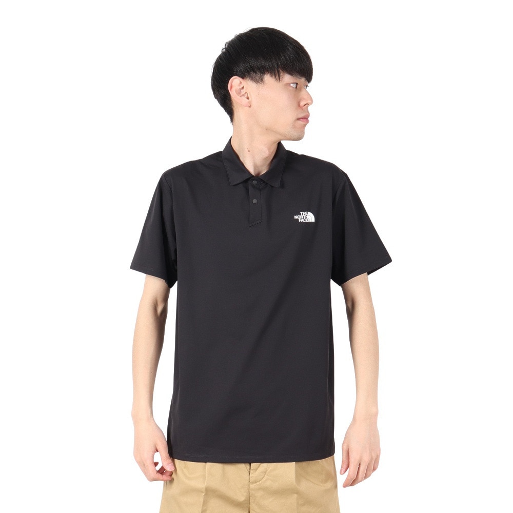 ザ・ノース・フェイス（THE NORTH FACE）（メンズ）半袖テックポロシャツ NT22598 K
