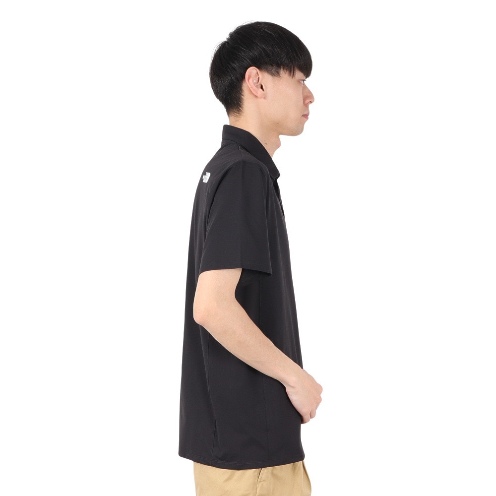 ザ・ノース・フェイス（THE NORTH FACE）（メンズ）半袖テックポロシャツ NT22598 K