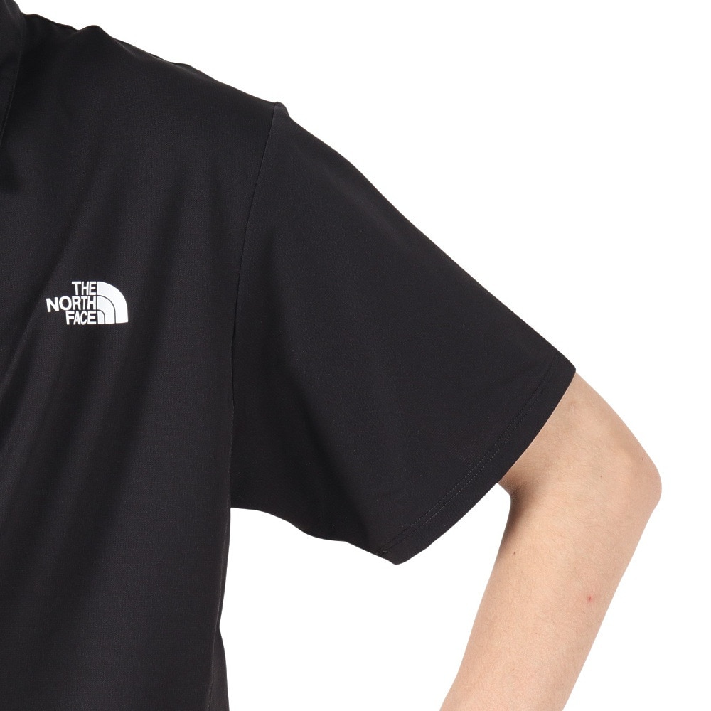 ザ・ノース・フェイス（THE NORTH FACE）（メンズ）半袖テックポロシャツ NT22598 K