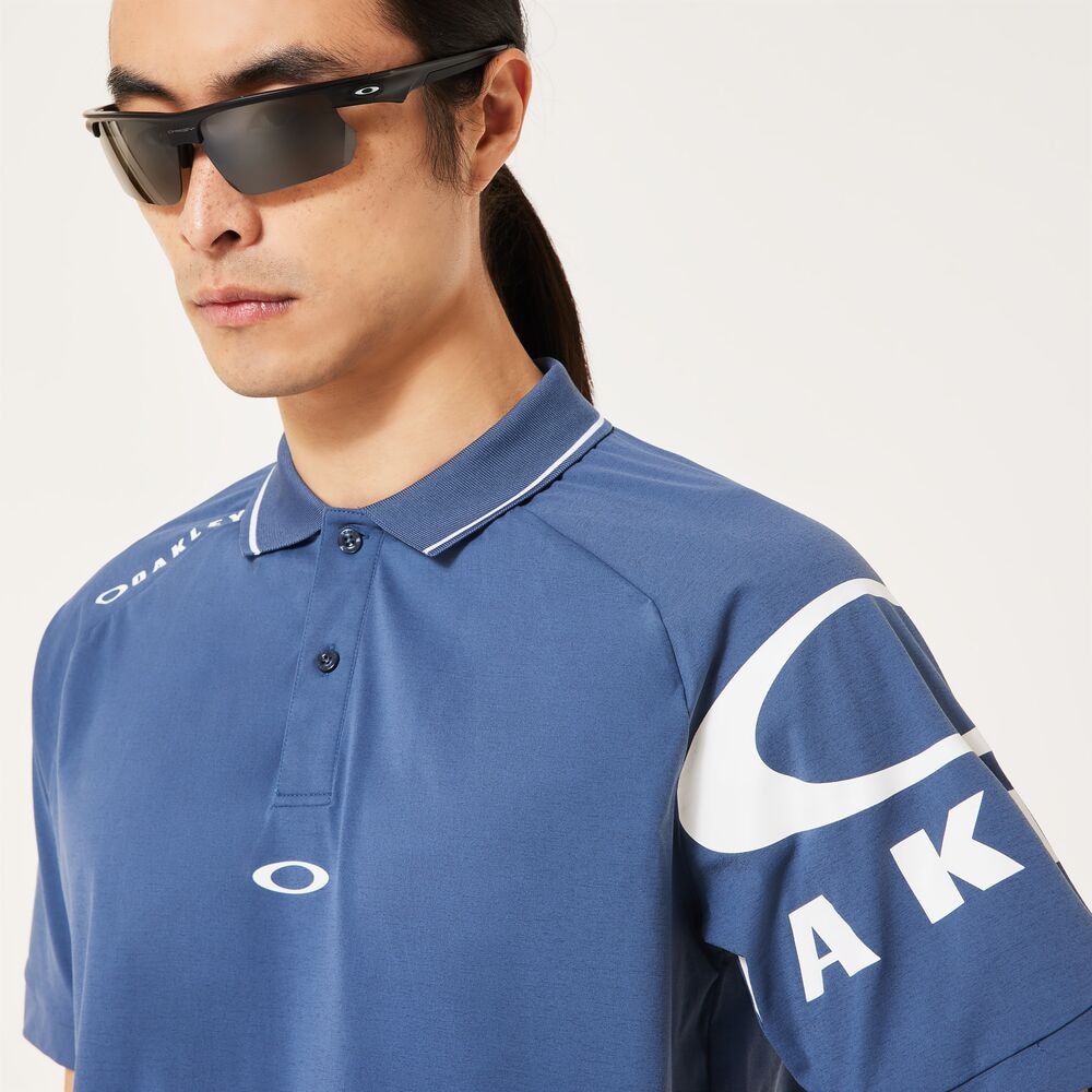 オークリー（OAKLEY）（メンズ）O-SYNC パック ニット 半袖ポロ 2.0 FOA407565-66Y