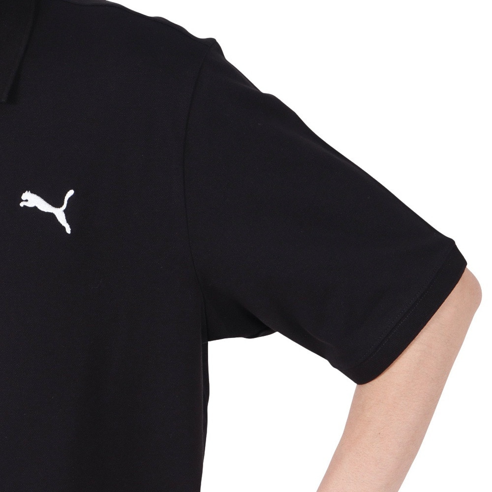 プーマ（PUMA）（メンズ）ESS ピケポロシャツ 687587 01 BLK