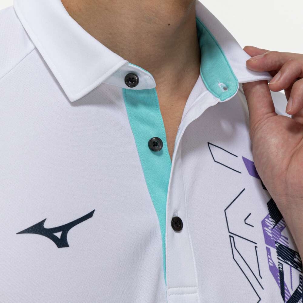 ミズノ（MIZUNO）（メンズ）抗菌防臭 防汚 ポロシャツ 32JAC27501