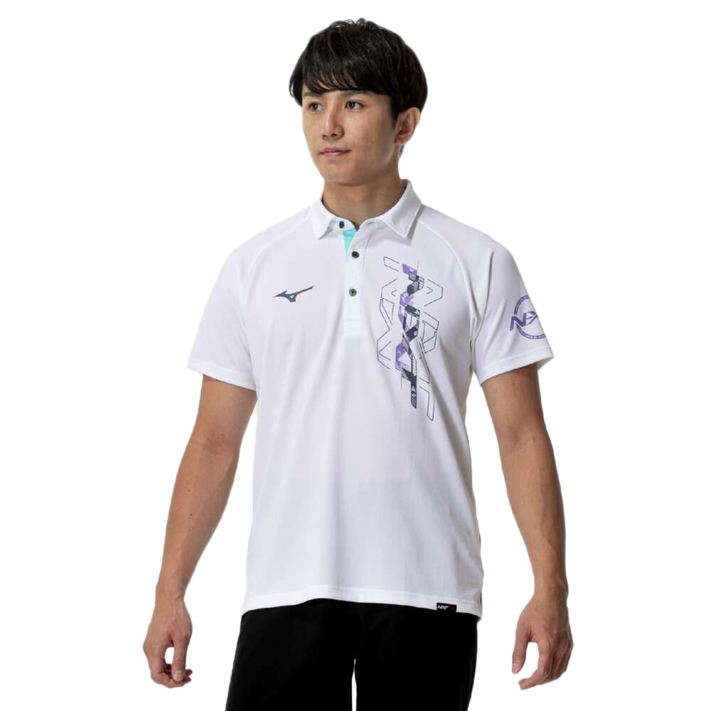 ミズノ（MIZUNO）（メンズ）抗菌防臭 防汚 ポロシャツ 32JAC27501