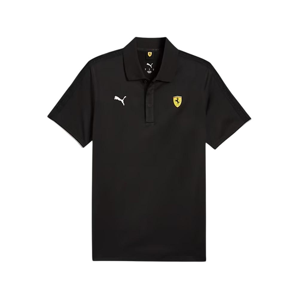 プーマ（PUMA）（メンズ）フェラーリ レース クラウドスパン 半袖 ポロシャツ 630185 01 BLK