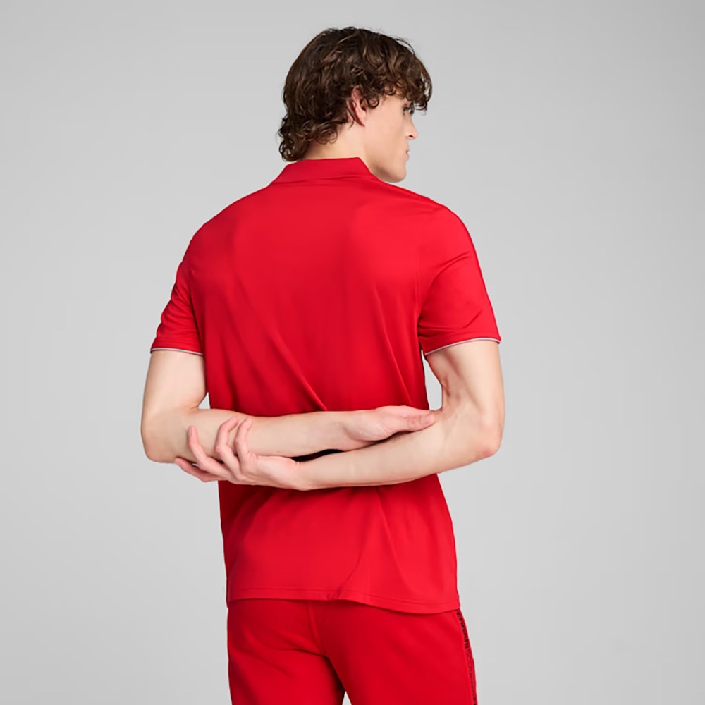 プーマ（PUMA）（メンズ）フェラーリ レース クラウドスパン 半袖 ポロシャツ 630185 02 RED