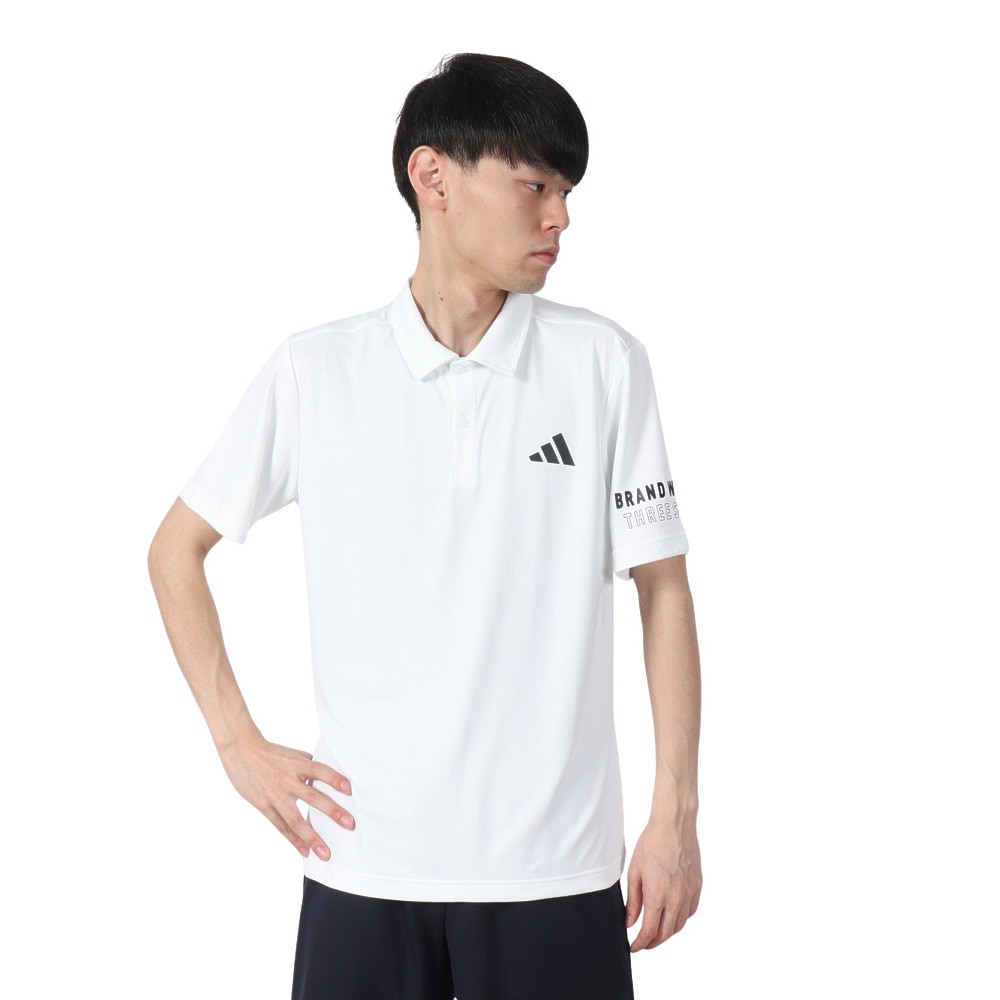 アディダス（adidas）（メンズ）クール 半袖 ポロシャツ ODT21-KK7276