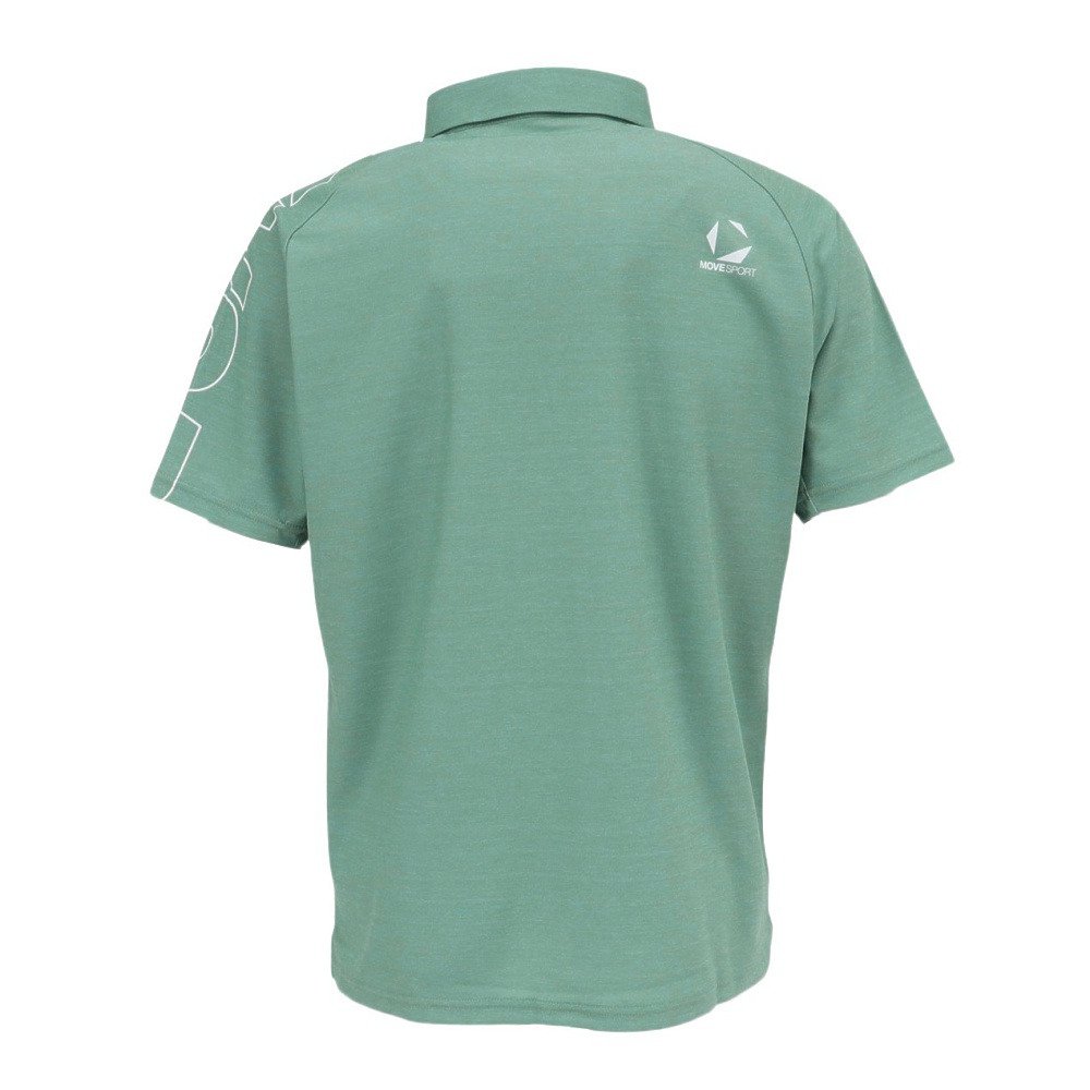 デサント（DESCENTE）（メンズ）SUNSCREEN ミニ鹿の子 ラグランスリーブポロシャツ ST5SHS01M GR01