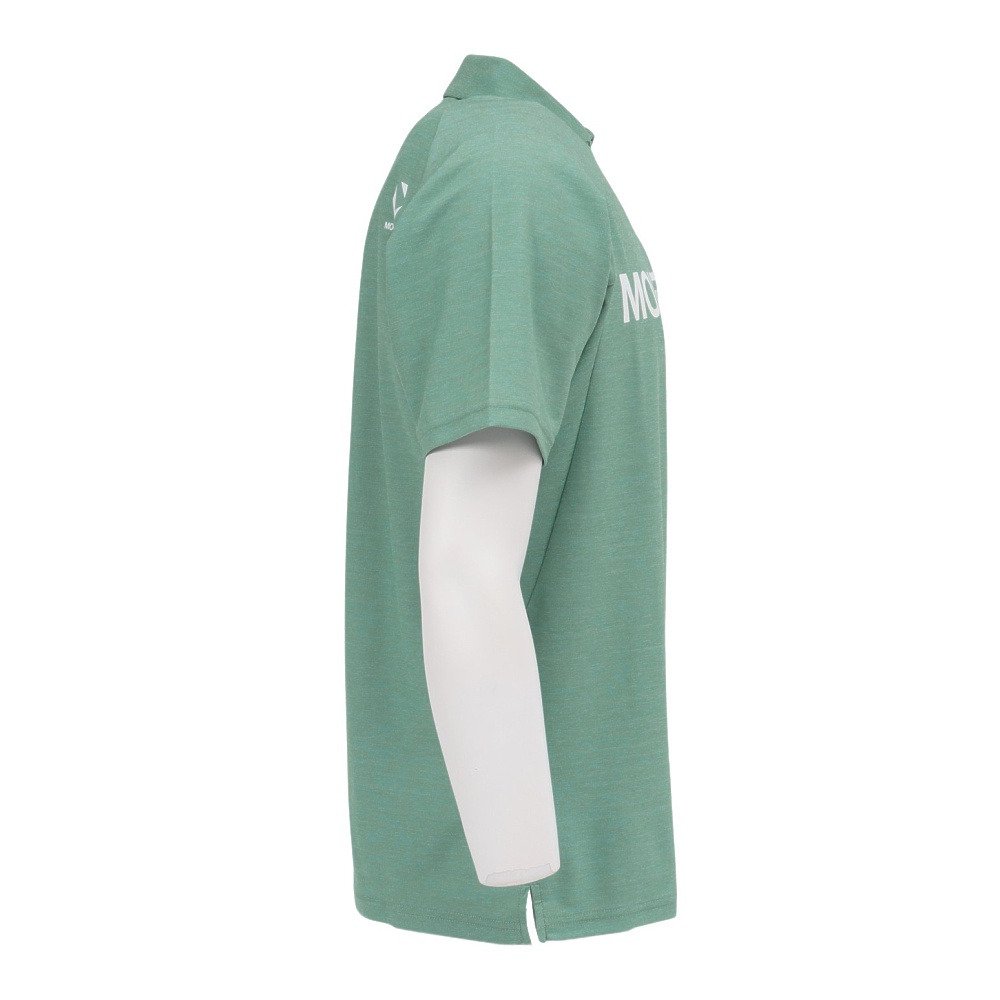 デサント（DESCENTE）（メンズ）SUNSCREEN ミニ鹿の子 ラグランスリーブポロシャツ ST5SHS01M GR01