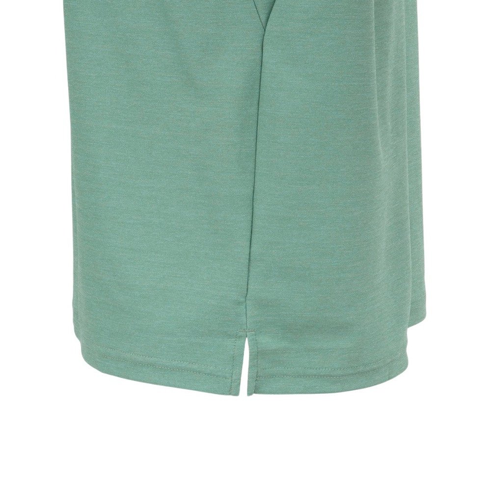 デサント（DESCENTE）（メンズ）SUNSCREEN ミニ鹿の子 ラグランスリーブポロシャツ ST5SHS01M GR01