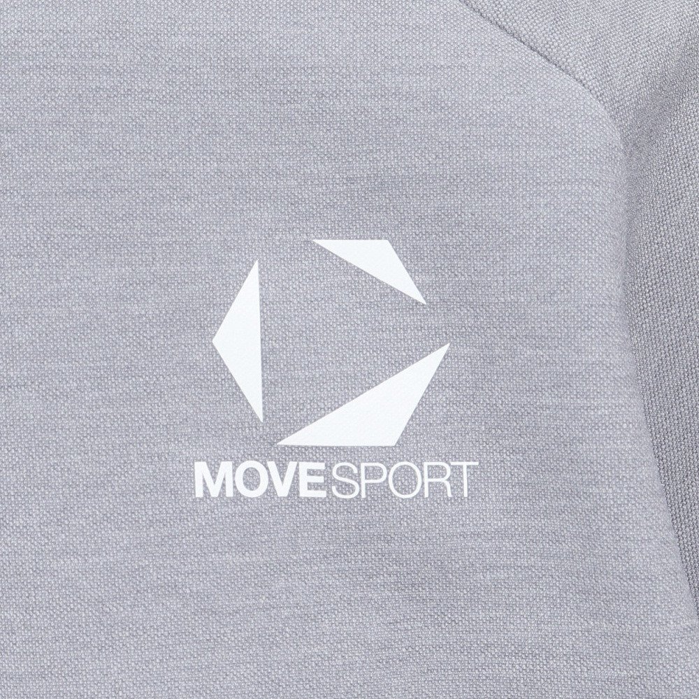 デサント（DESCENTE）（メンズ）SUNSCREEN ミニ鹿の子 ラグランスリーブポロシャツ ST5SHS01M GY01