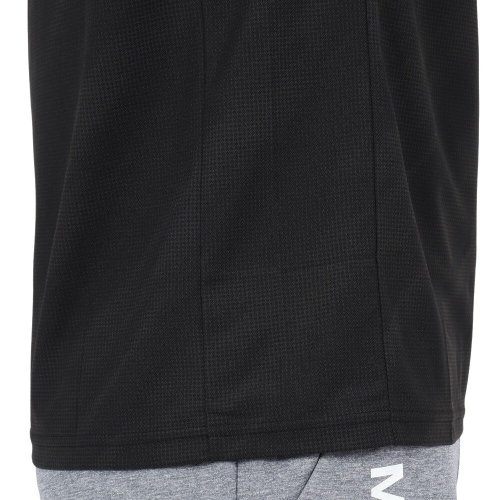 デサント（DESCENTE）（メンズ）SUNSCREEN ミニ鹿の子 総柄グラフィックポロシャツ ST5SHS02M BK00