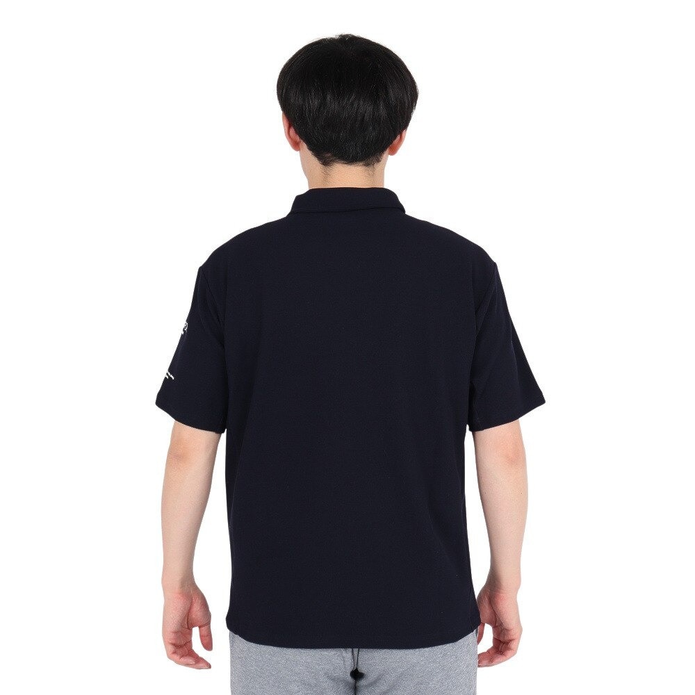 デサント（DESCENTE）（メンズ）SUNSCREEN 鬼鹿の子 ポロシャツ ST5SHS03M NV00