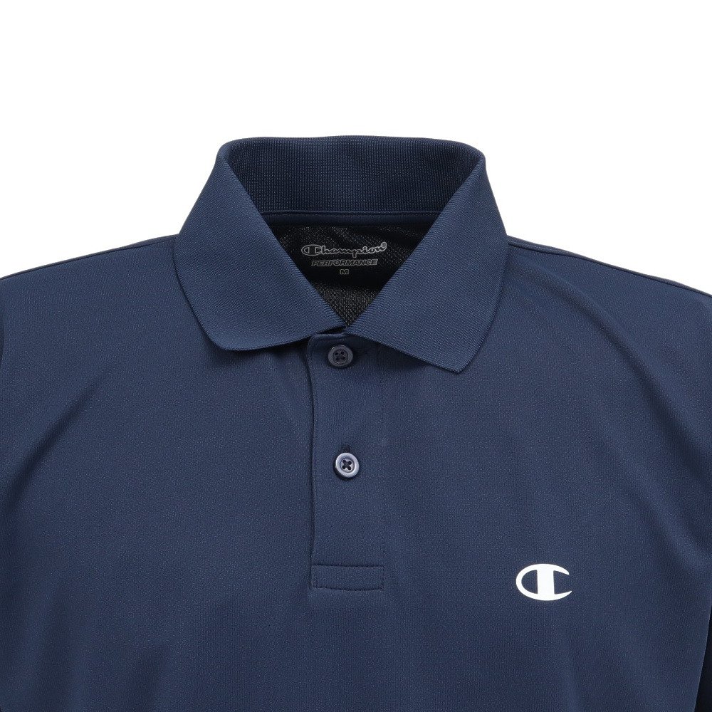 チャンピオン（CHAMPION）（メンズ）Dry Back Mesh Jersey 半袖ポロシャツ C3-DS310 386