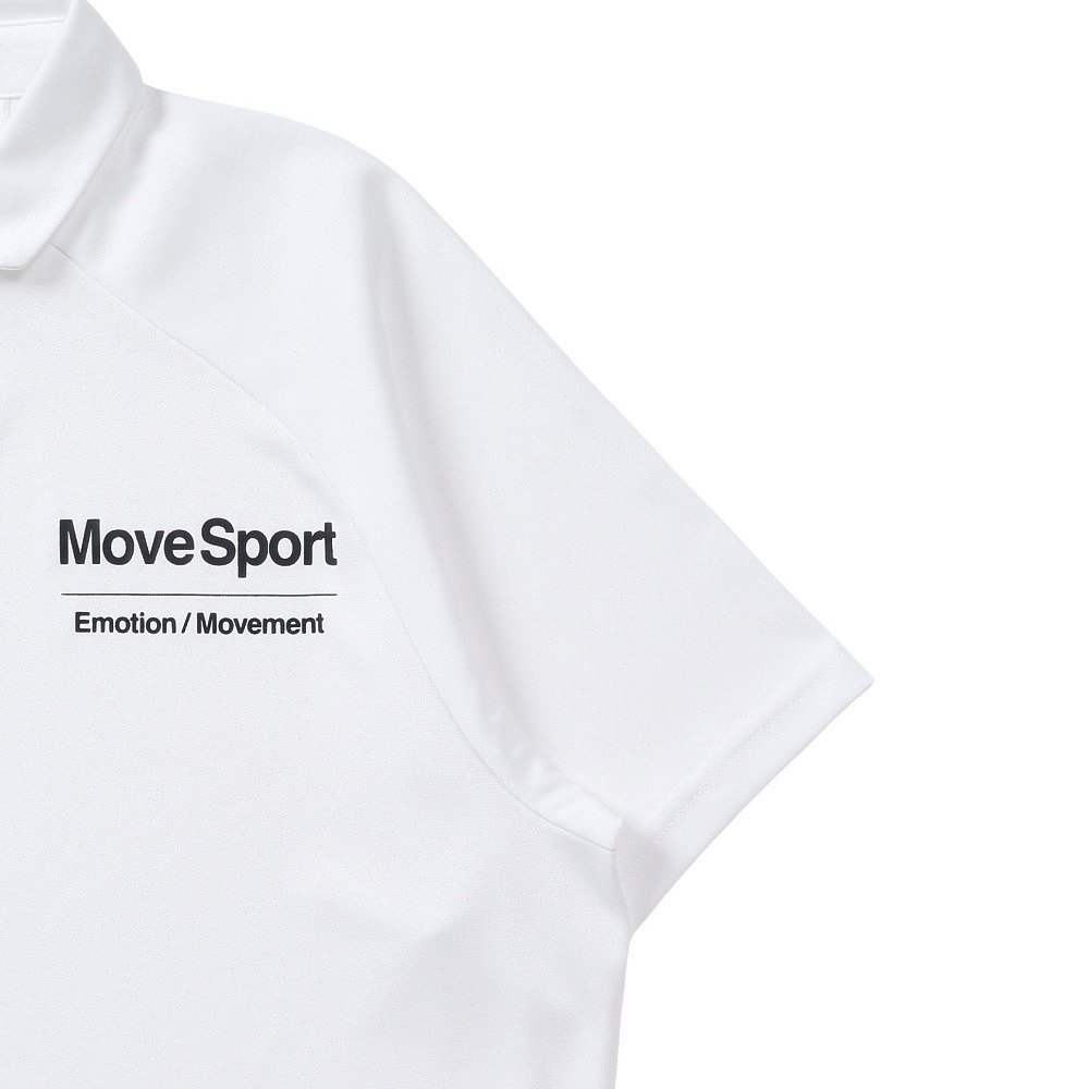 デサント（DESCENTE）（メンズ）半袖ポロシャツ ST6SHSX1MB WH00