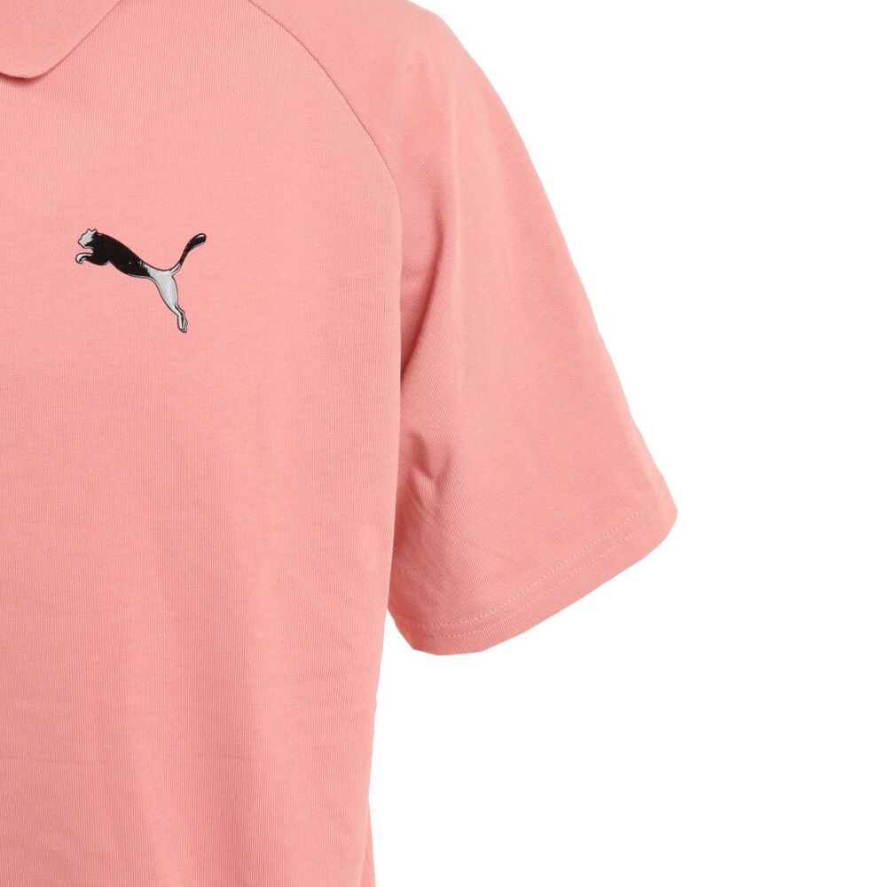 プーマ（PUMA）（メンズ）ポロシャツ 半袖 メンズ STYLE TECH 671095 24 PNK
