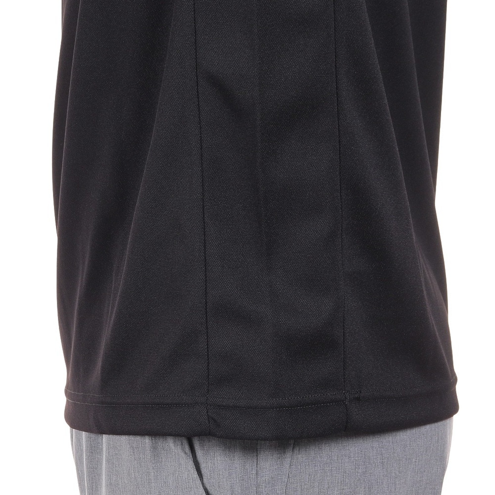 デサント（DESCENTE）（メンズ）長袖ポロシャツ メンズ 黒 DX-C2362XB BK