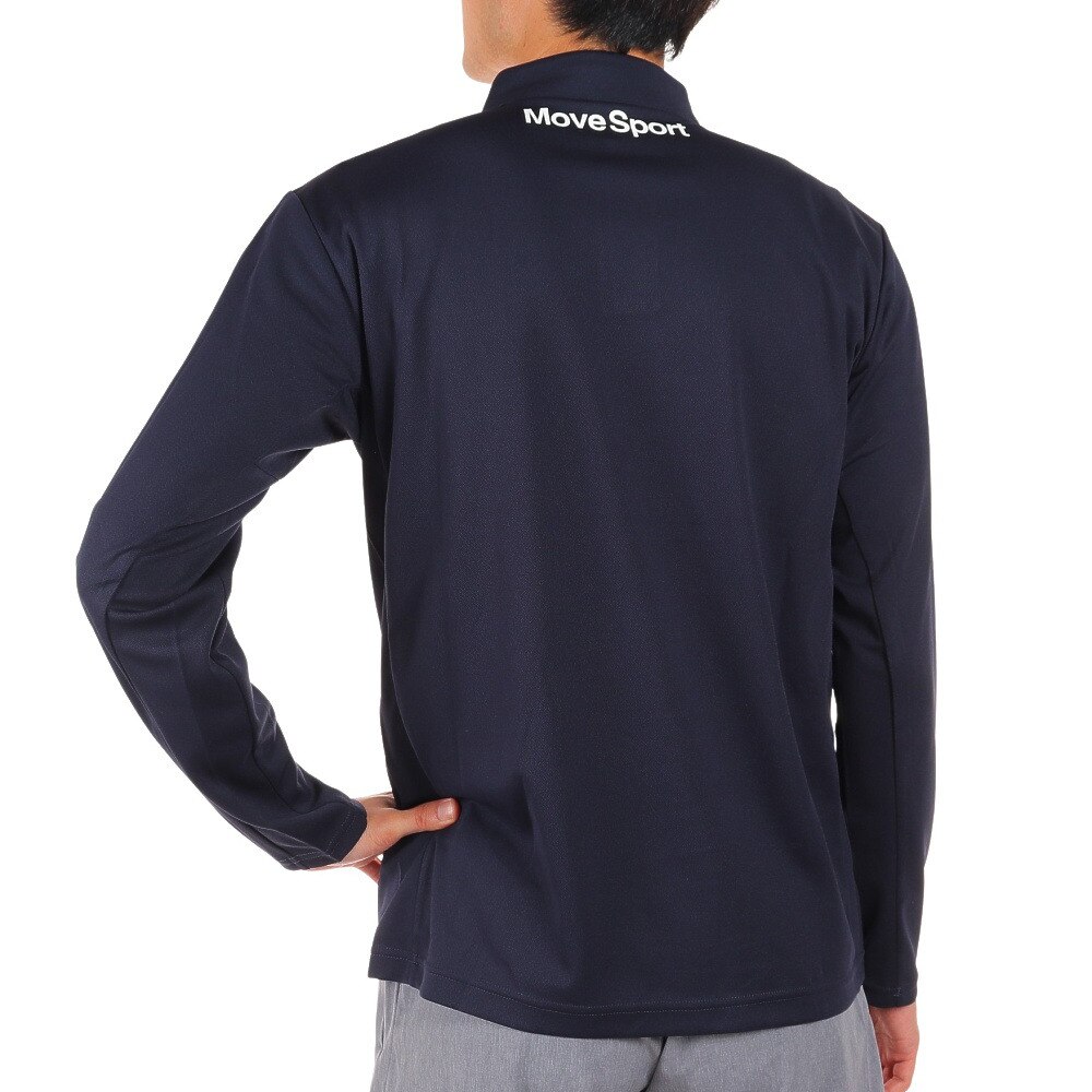 デサント（DESCENTE）（メンズ）長袖ポロシャツ メンズ ワンポイント DX-C2387XB NV
