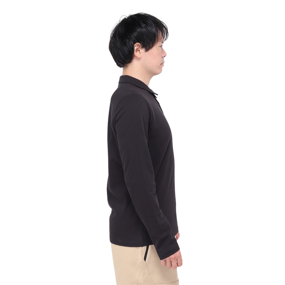 プーマ（PUMA）（メンズ）ESS 長袖ポロシャツ 684817 01 BLK