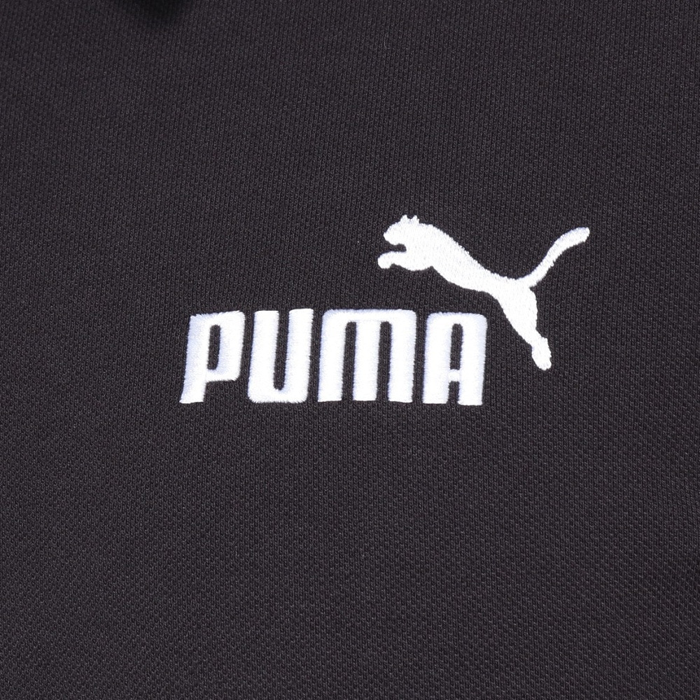 プーマ（PUMA）（メンズ）ESS 長袖ポロシャツ 684817 01 BLK