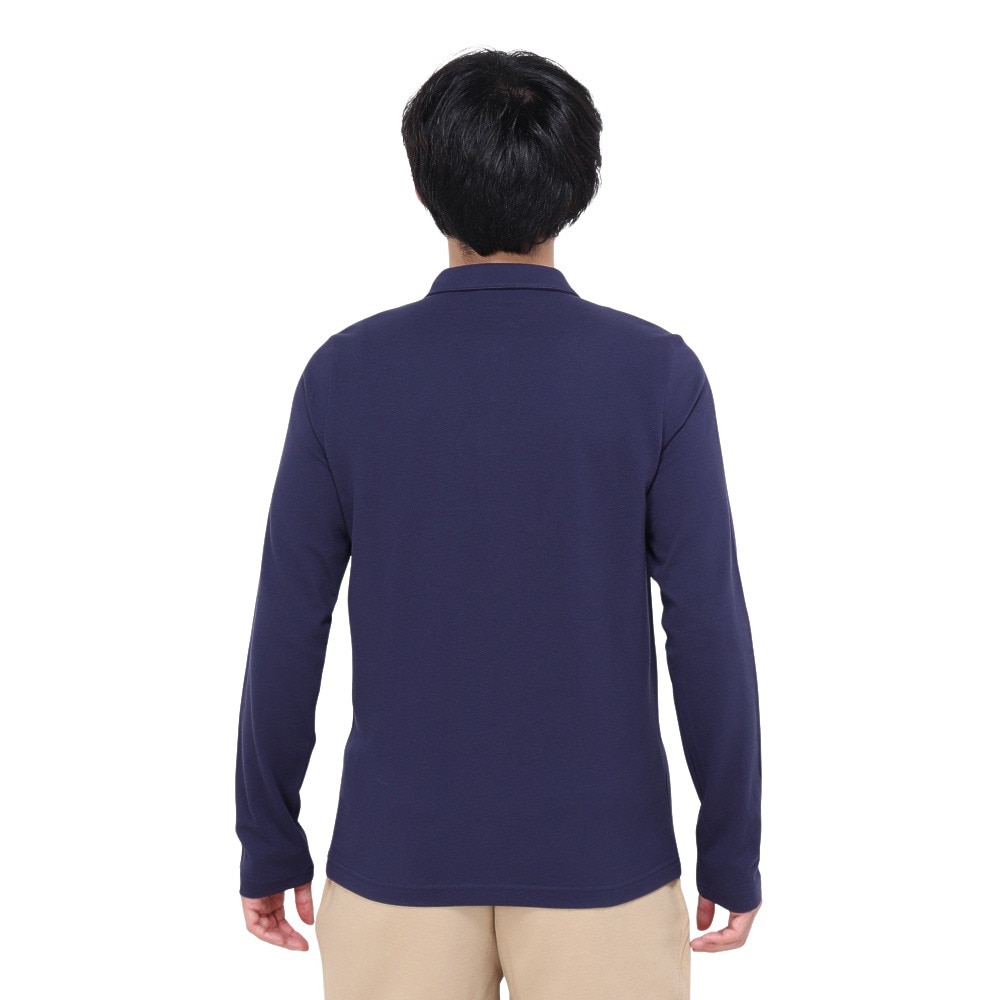 プーマ（PUMA）（メンズ）ESS 長袖ポロシャツ 684817 06 NVY