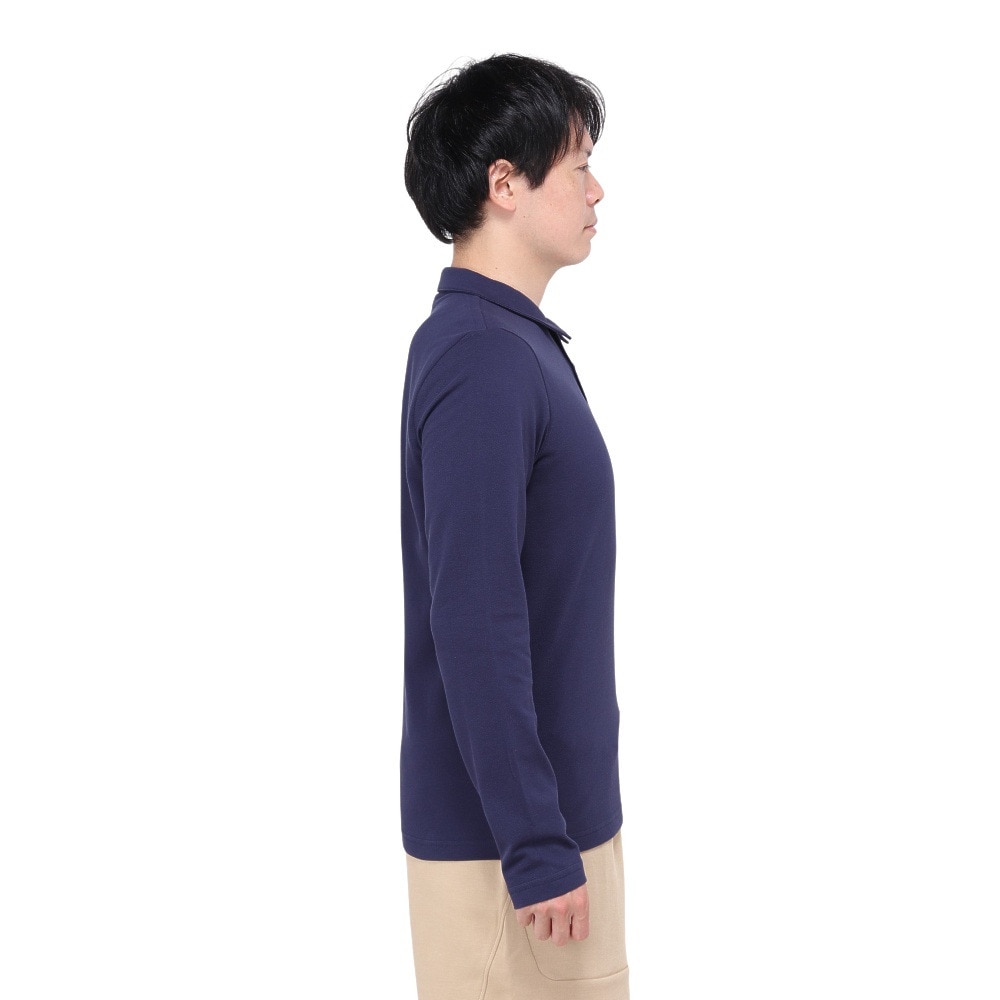 プーマ（PUMA）（メンズ）ESS 長袖ポロシャツ 684817 06 NVY