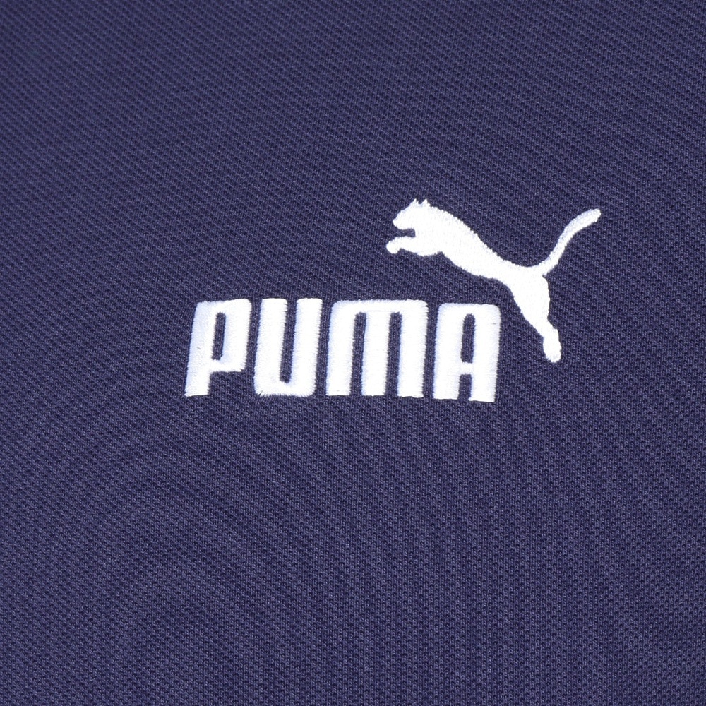 プーマ（PUMA）（メンズ）ESS 長袖ポロシャツ 684817 06 NVY