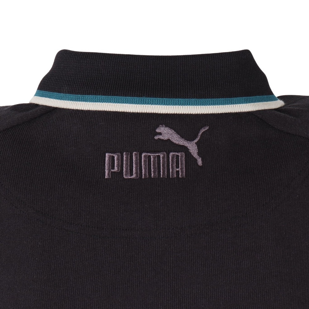 プーマ（PUMA）（メンズ）GV 長袖ポロシャツ 685388 01 BLK
