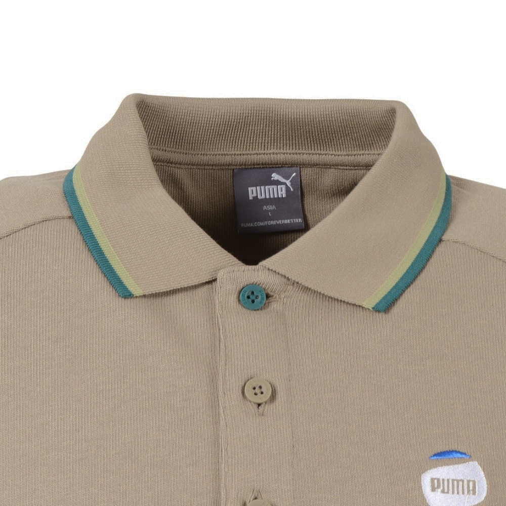 プーマ（PUMA）（メンズ）GV 長袖ポロシャツ 685388 67 KHK