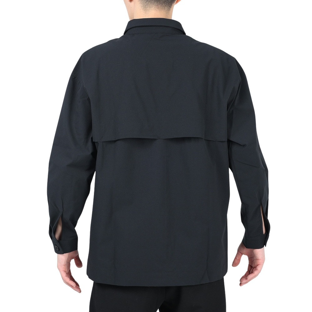 ルコックスポルティフ（lecoqsportif）（メンズ）シャツジャケット QMMVJC20XB BK