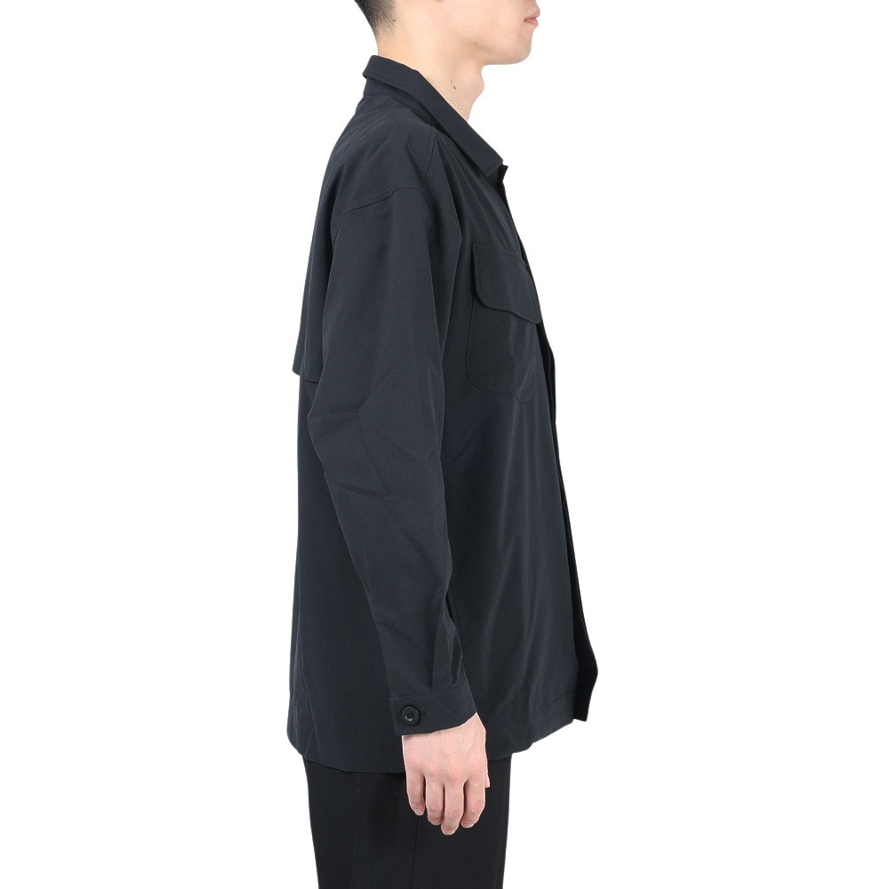 ルコックスポルティフ（lecoqsportif）（メンズ）シャツジャケット QMMVJC20XB BK