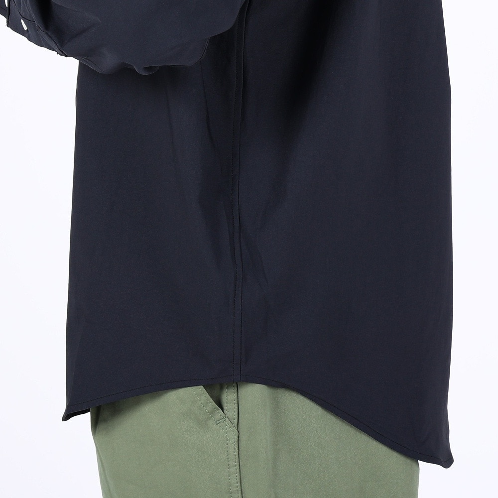 デサント（DESCENTE）（メンズ）ソフトストレッチバンドカラーシャツ DX-C2699XB BK