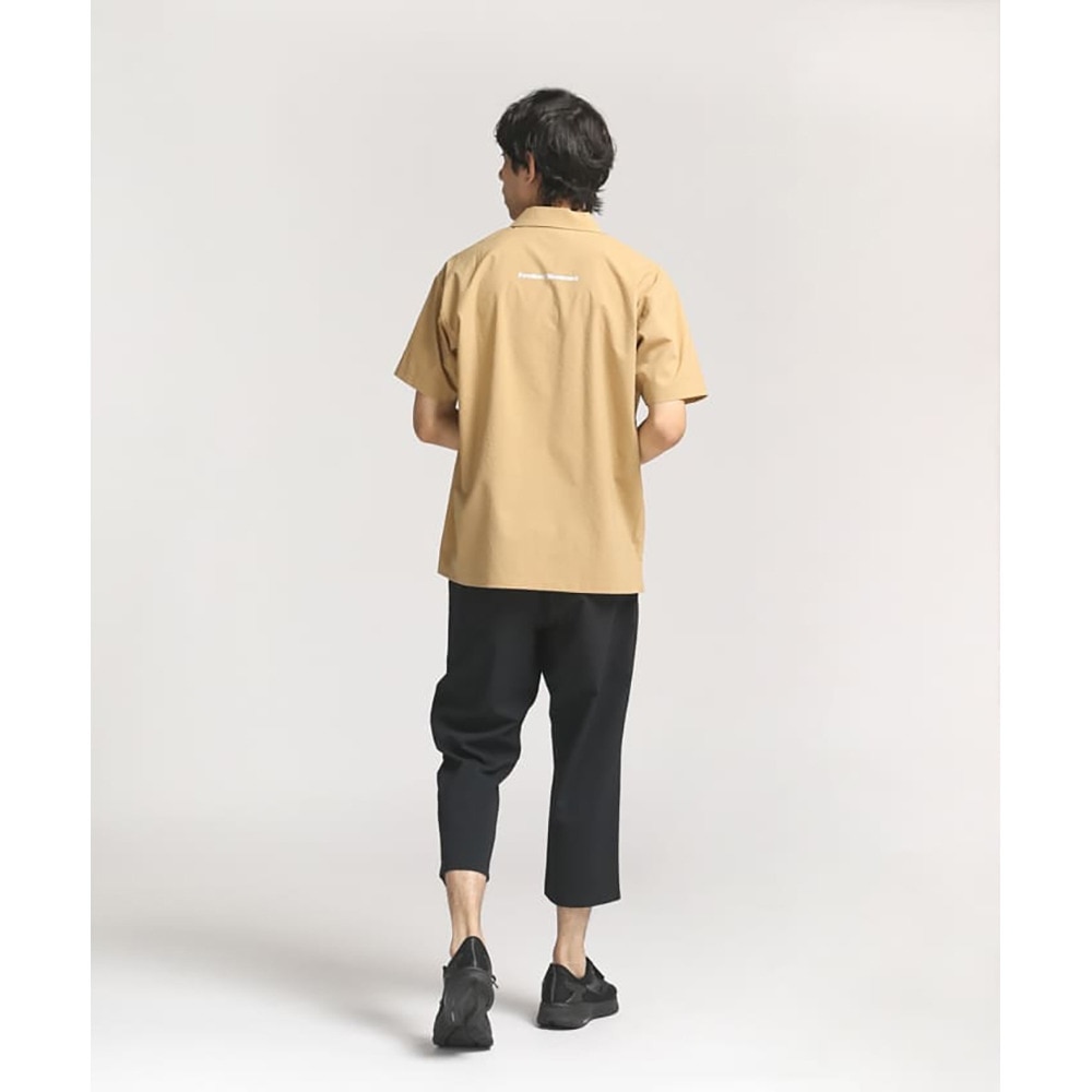 デサント（DESCENTE）（メンズ）半袖シャツ メンズ SEERSUCKER オープンカラーシャツ DMMVJA65 BG