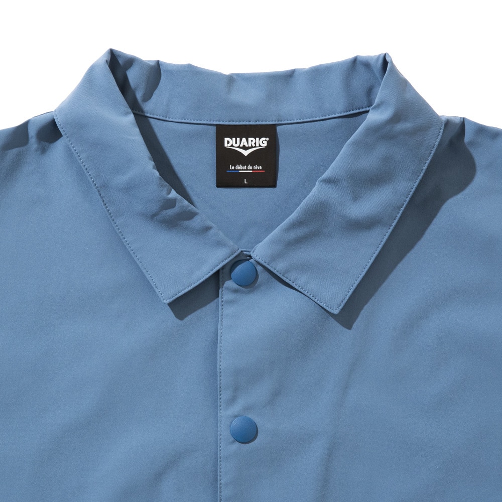 デュアリグ（DUARIG）（メンズ）PBT ポリタフタ 半袖シャツジャケット 4S0005-TRCT-863EG BLU