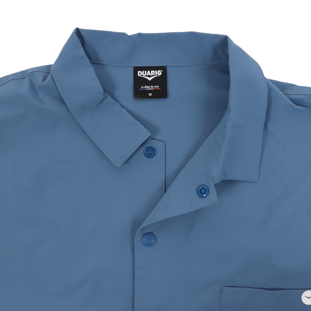 デュアリグ（DUARIG）（メンズ）PBT ポリタフタ 半袖シャツジャケット 4S0005-TRCT-863EG BLU