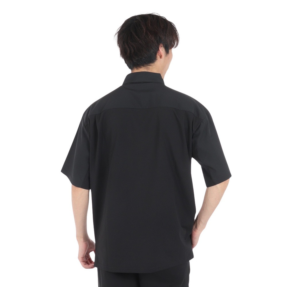 ジローム（GIRAUDM）（メンズ）絶耐撥水 UV WOVEN シャツ CT4S0072-TR863-GRSD BLK