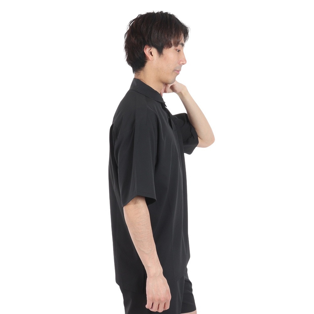 ジローム（GIRAUDM）（メンズ）絶耐撥水 UV WOVEN シャツ CT4S0072-TR863-GRSD BLK