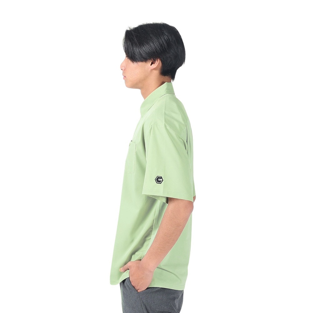 ジローム（GIRAUDM）（メンズ）絶耐撥水 UV WOVEN シャツ CT4S0072-TR863-GRSD DMNT