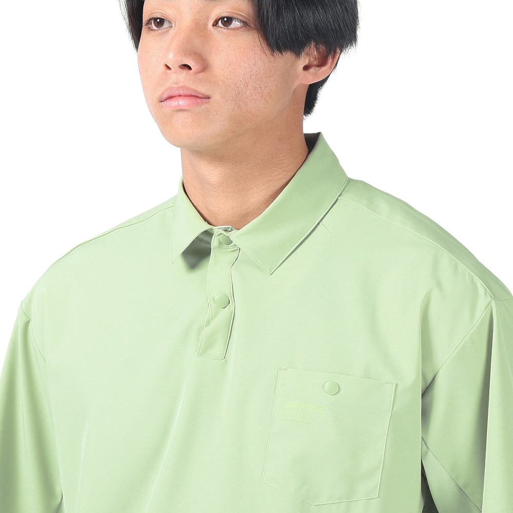 ジローム（GIRAUDM）（メンズ）絶耐撥水 UV WOVEN シャツ CT4S0072-TR863-GRSD DMNT