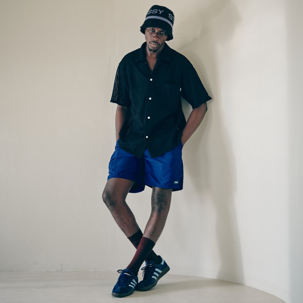 バクタ（BUKTA）（メンズ）シアー半袖シャツ BU2345802 19 BLACK