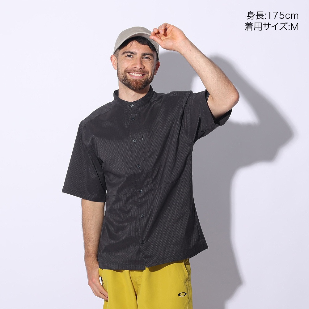 オークリー（OAKLEY）（メンズ）ESSEN BREATH シャツ FOA406586-01N