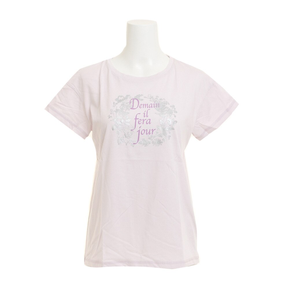  【多少の傷汚れありの為大奉仕】Tシャツ レディース 半袖 T/C DROP SHOULDER HU18SCD864412LVD