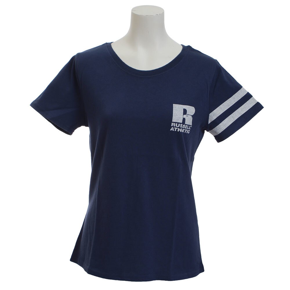 【多少の傷汚れありの為大奉仕】Tシャツ レディース 半袖 NB 2LINE RBL18S1003BLU