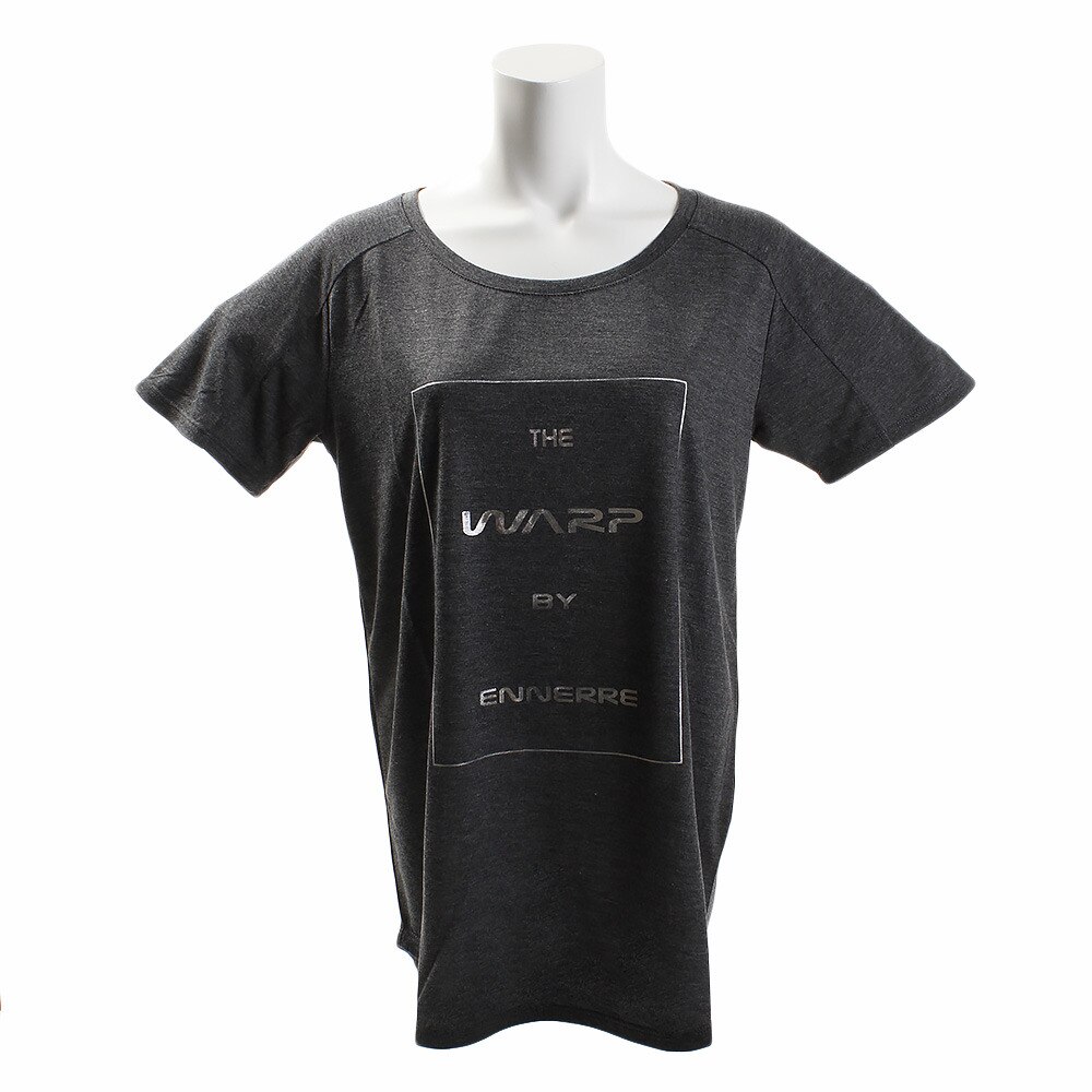  Tシャツ レディース 半袖 グラフィック Square WB37JA47 GRY